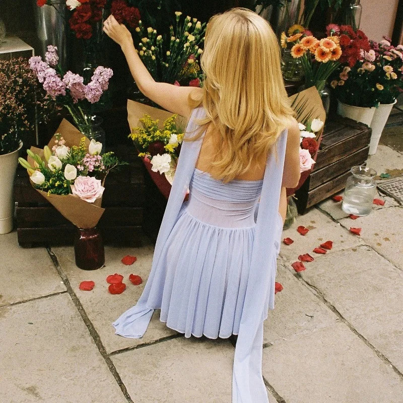 KYLA RUCHED MINI DRESS