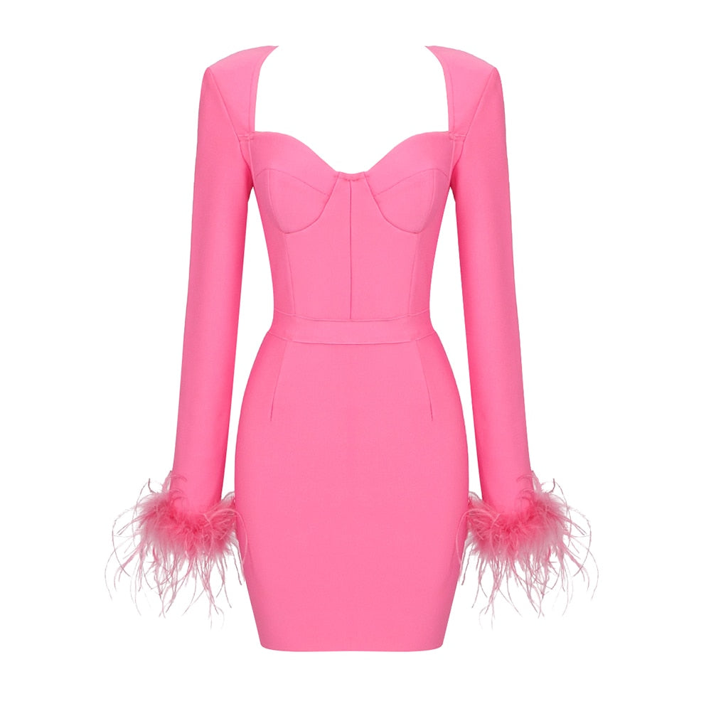 FAINA MINI DRESS PINK