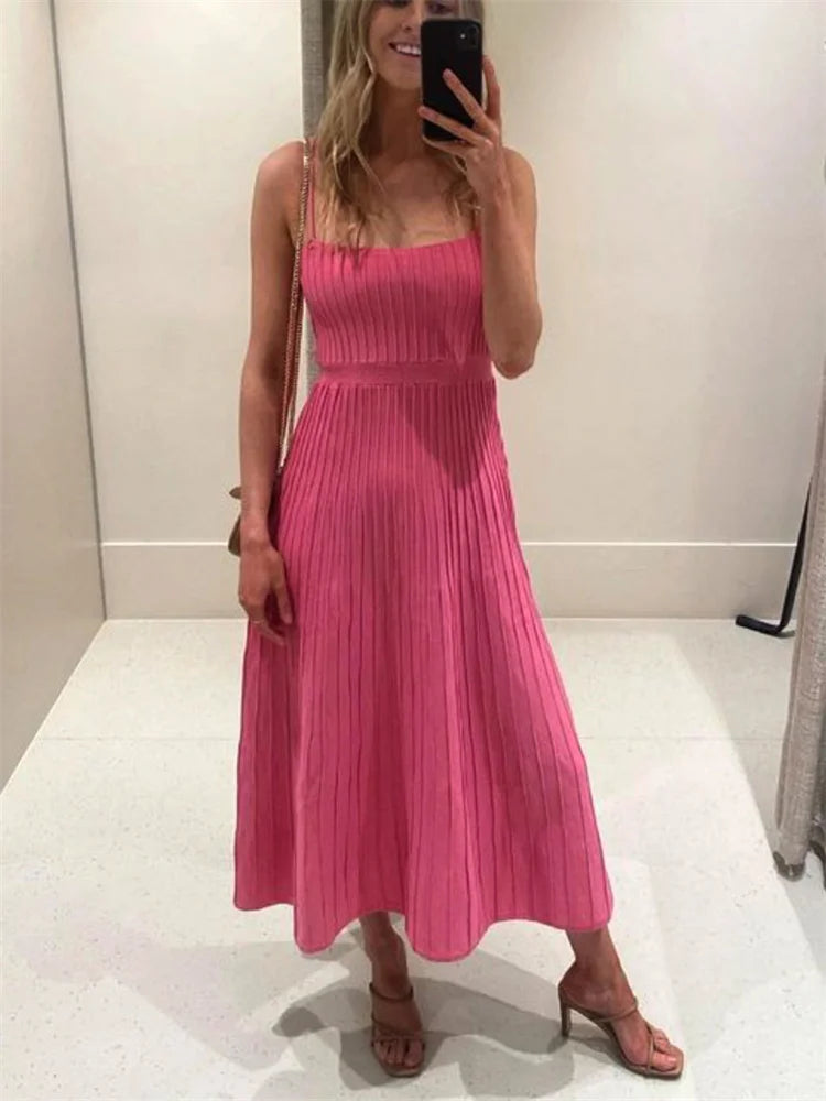 FREYA RIBBED MAXI DRESS