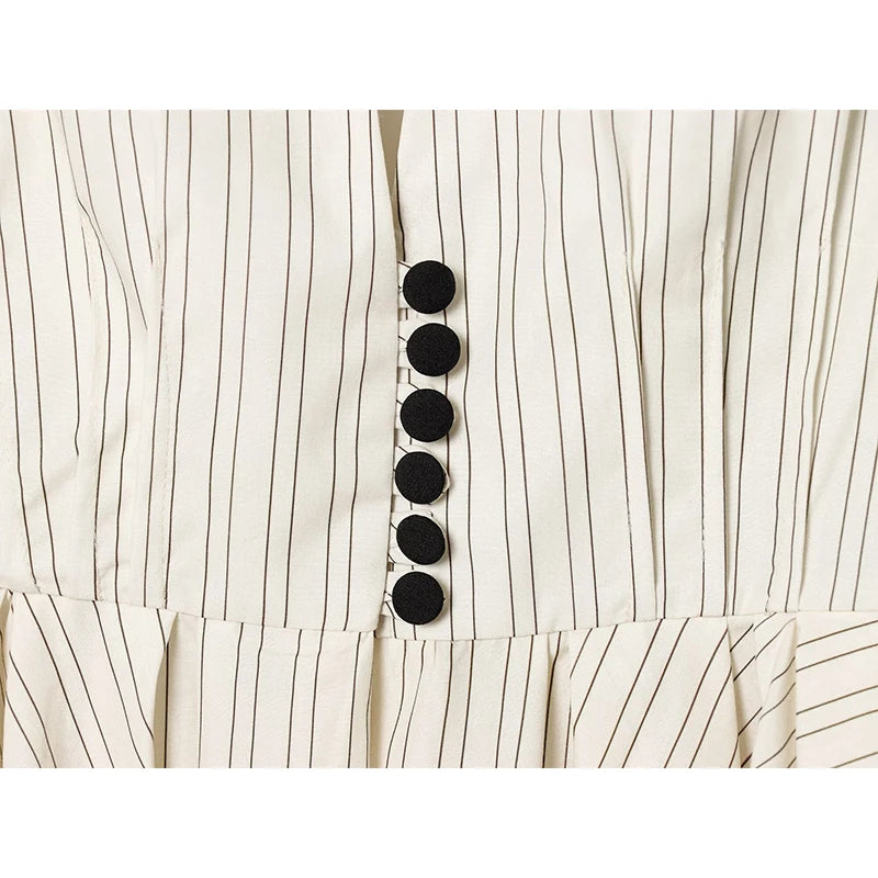 LENNI STRIPED BLAZER