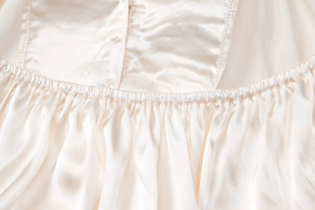 MARGARET SATIN MINI DRESS