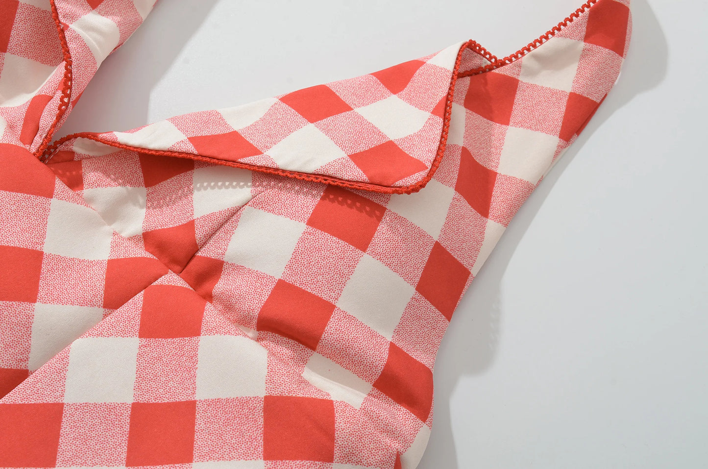 Amina Plaid Mini Dress