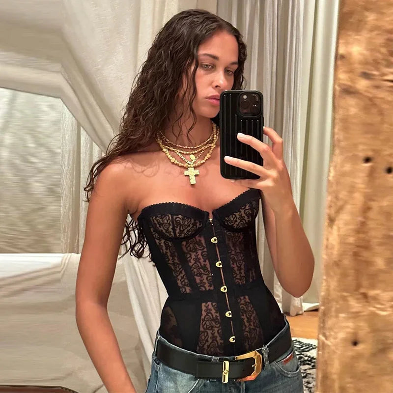 ELENI LACE CORSET