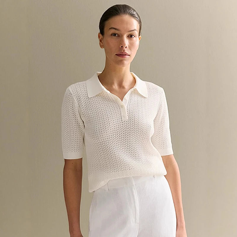 MARCIA KNIT T-SHIRT