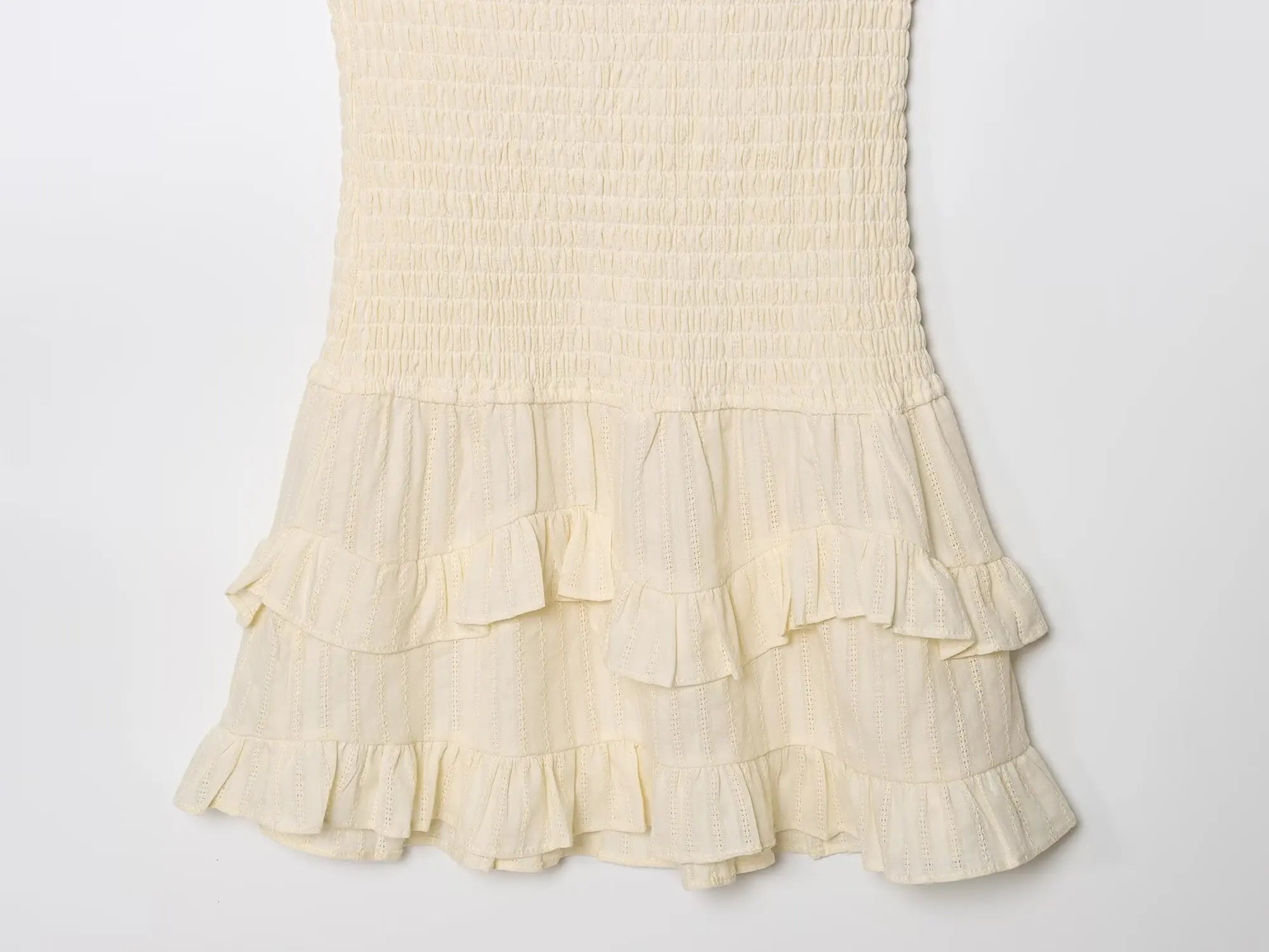 BERNICE RUFFLE MINI DRESS