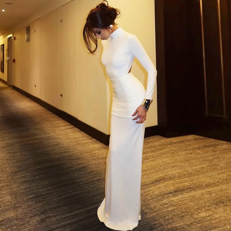 DESIREE BACKLESS MAXI DRESS