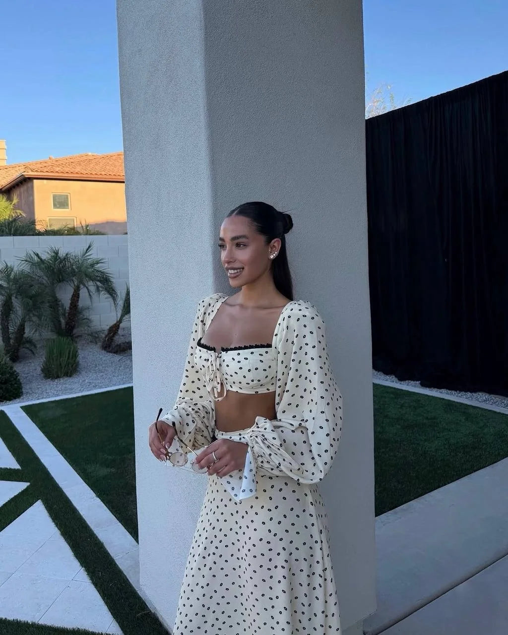 MIA POLKA DOT TWO PIECE SET