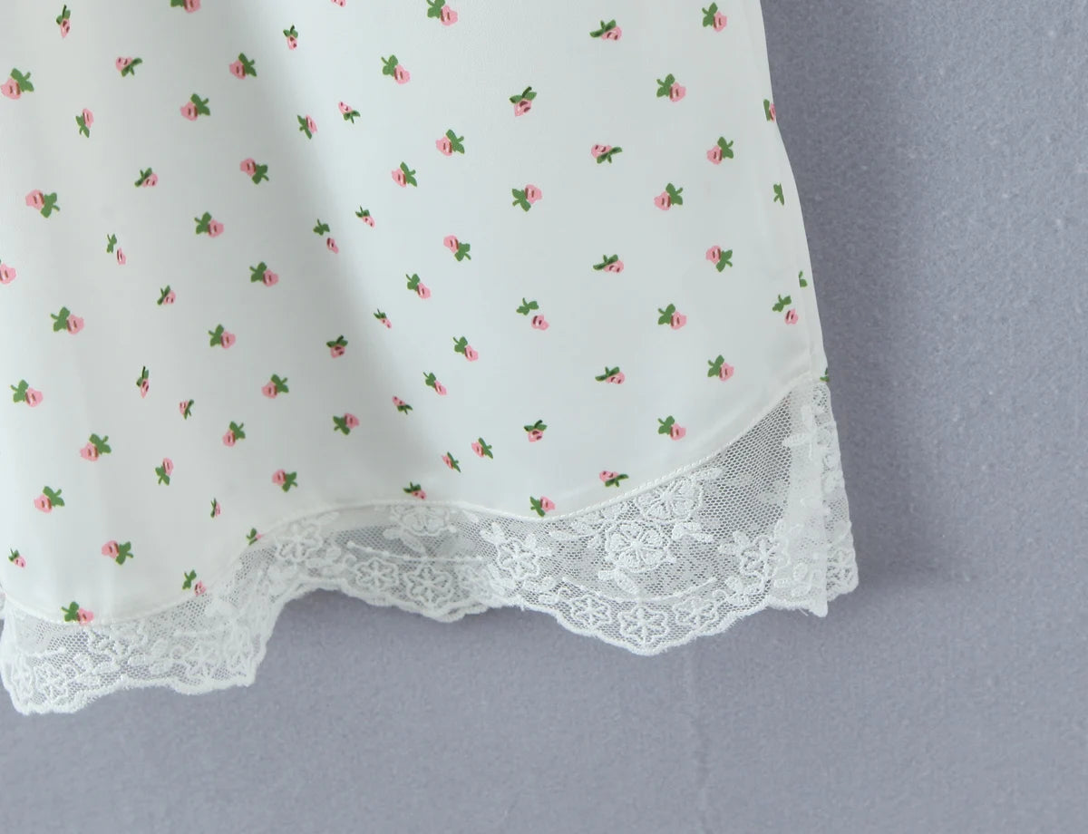 LEILANI FLORAL MINI DRESS