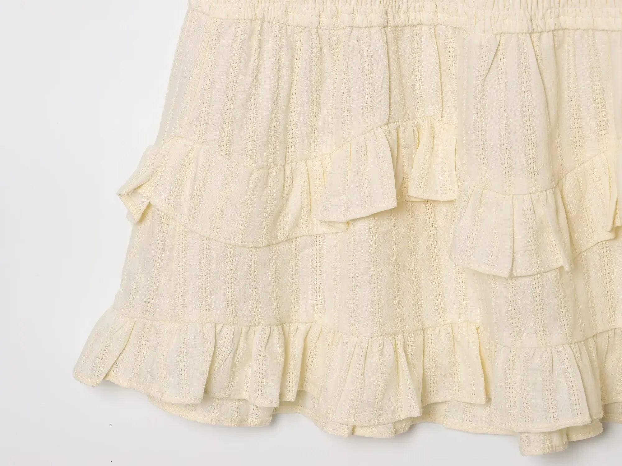 BERNICE RUFFLE MINI DRESS