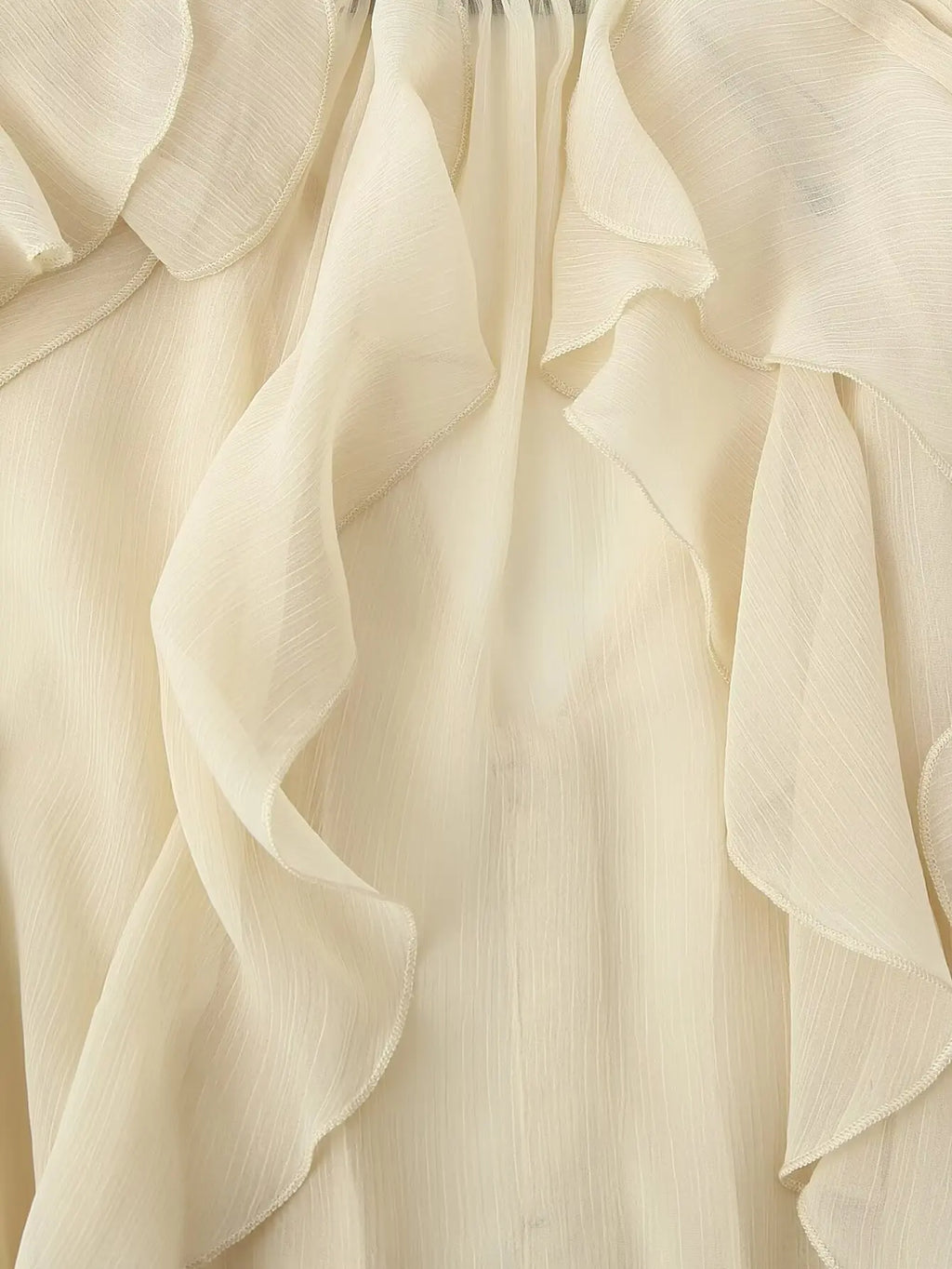 CHIARA RUFFLE BLOUSE