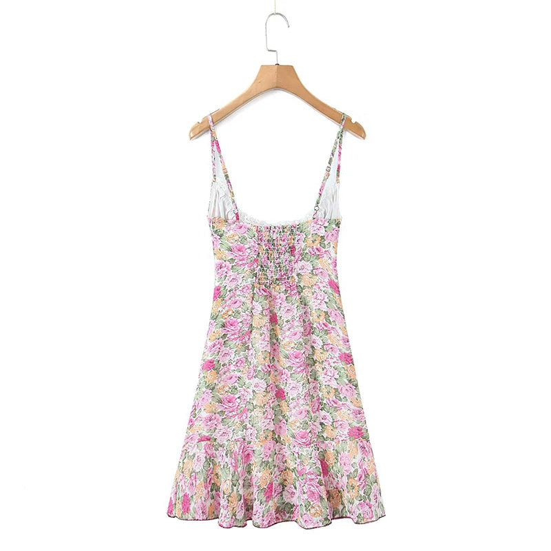 CATALINA FLORAL MINI DRESS