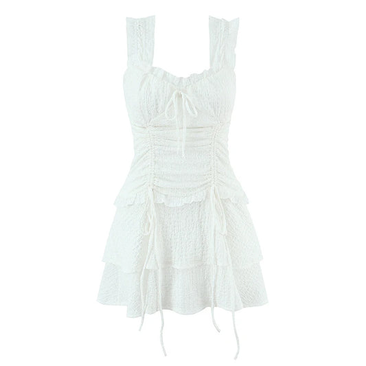 Brigitte Ruched Mini Dress
