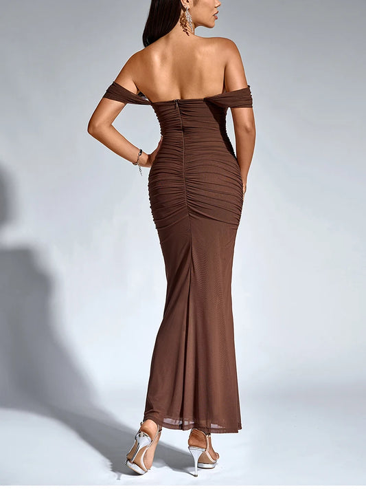 MARIA OFF SHOULDER DRESS