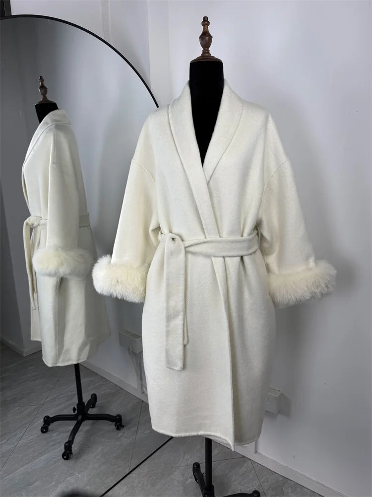 ANTONELI FOX FUR COAT