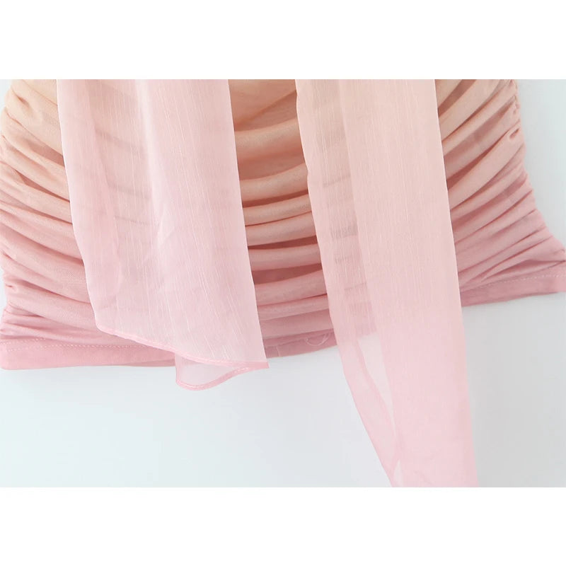 MICA MESH MINI DRESS