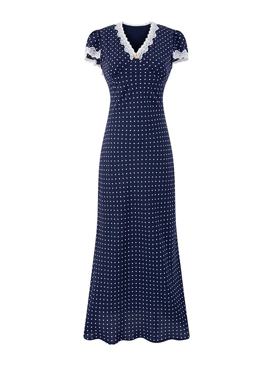 MARGO POLKA DOT MIDI DRESS