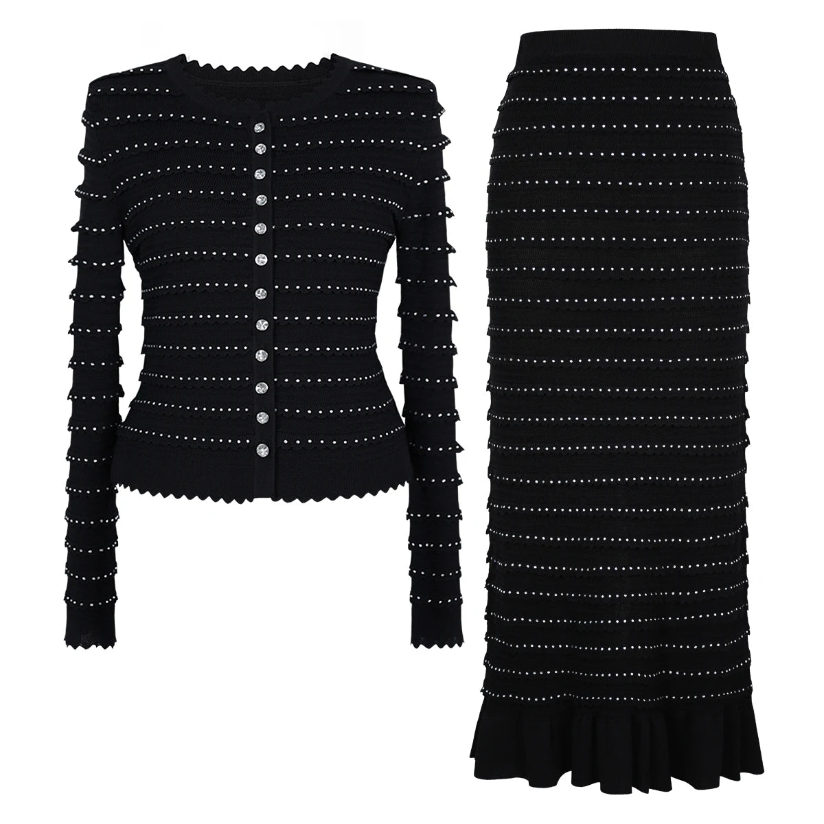 ELIZABETA KNIT CO ORD SET