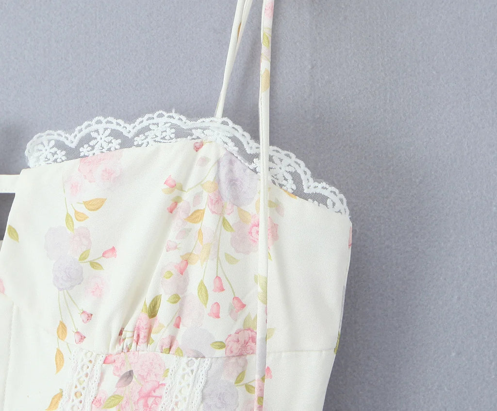 MONICA FLORAL MINI DRESS