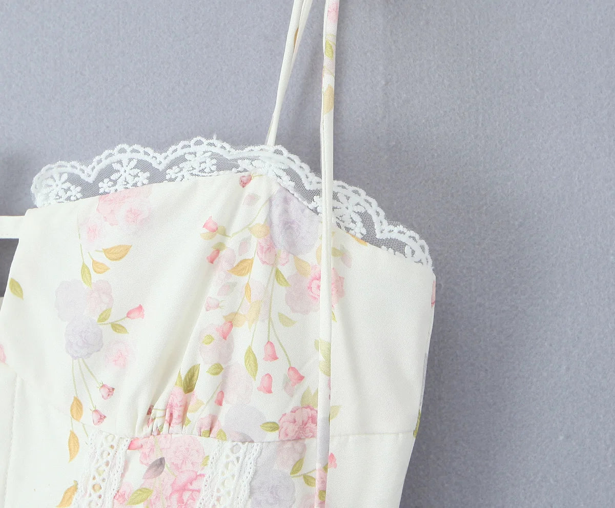 MONICA FLORAL MINI DRESS