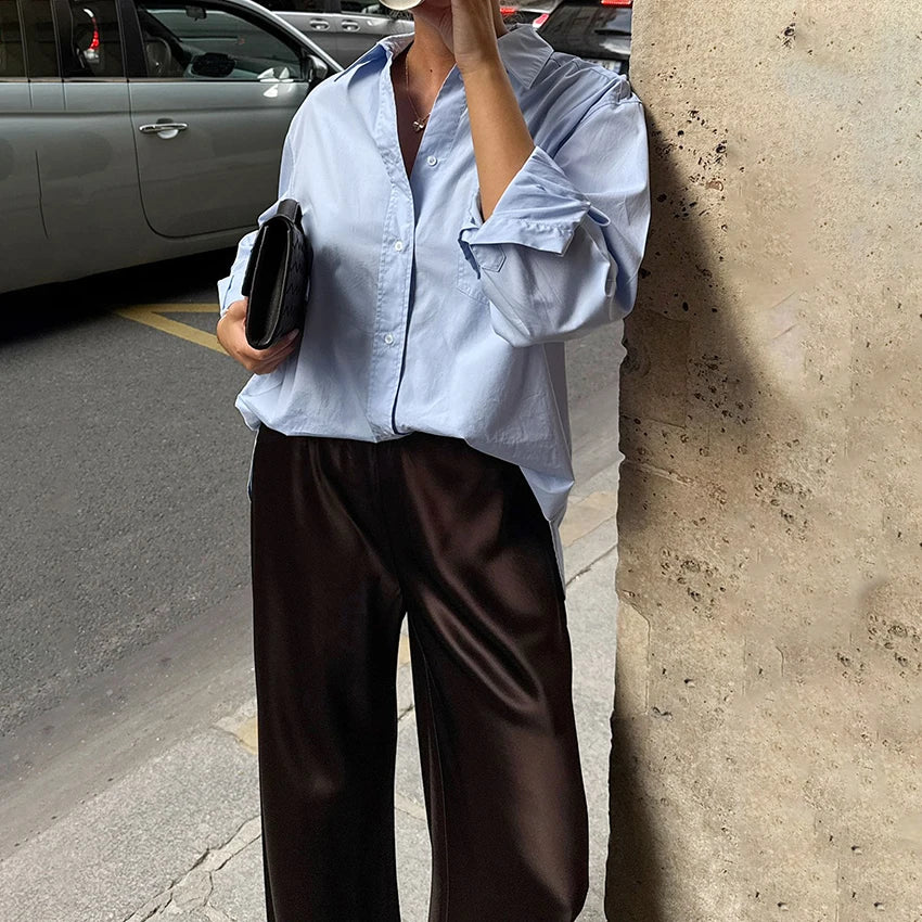 MIRLINA SATIN PANTS