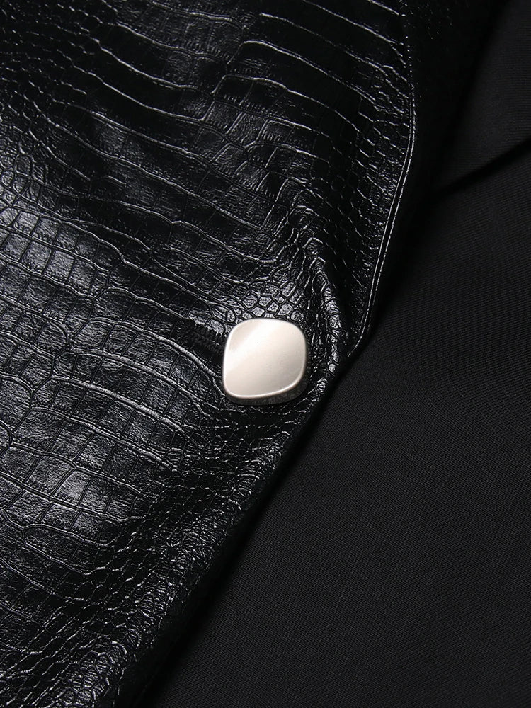 JADE LEATHER WAISTCOAT