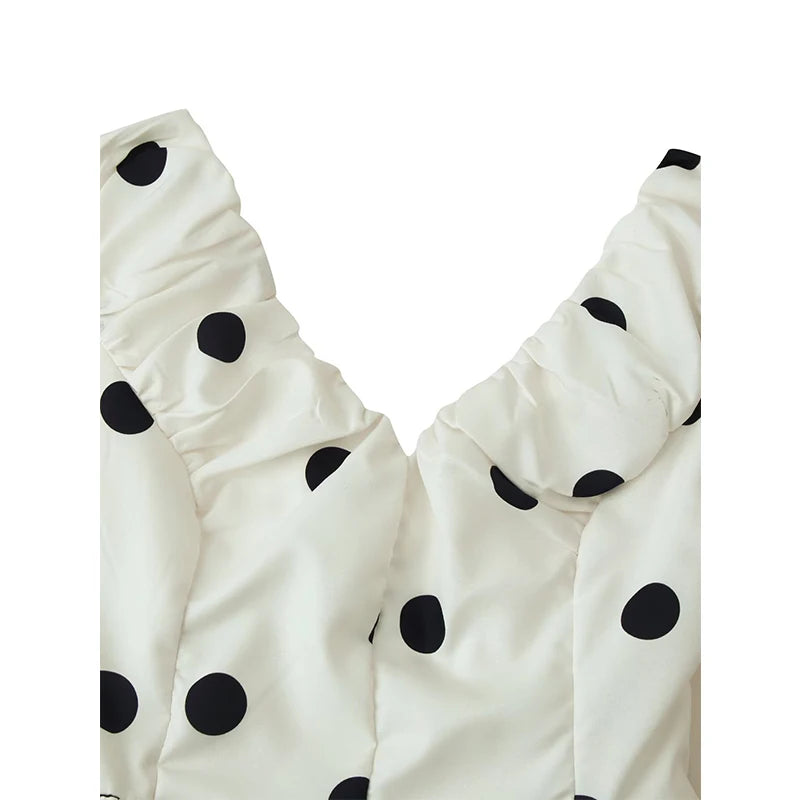 NEVA POLKA DOT BLOUSE