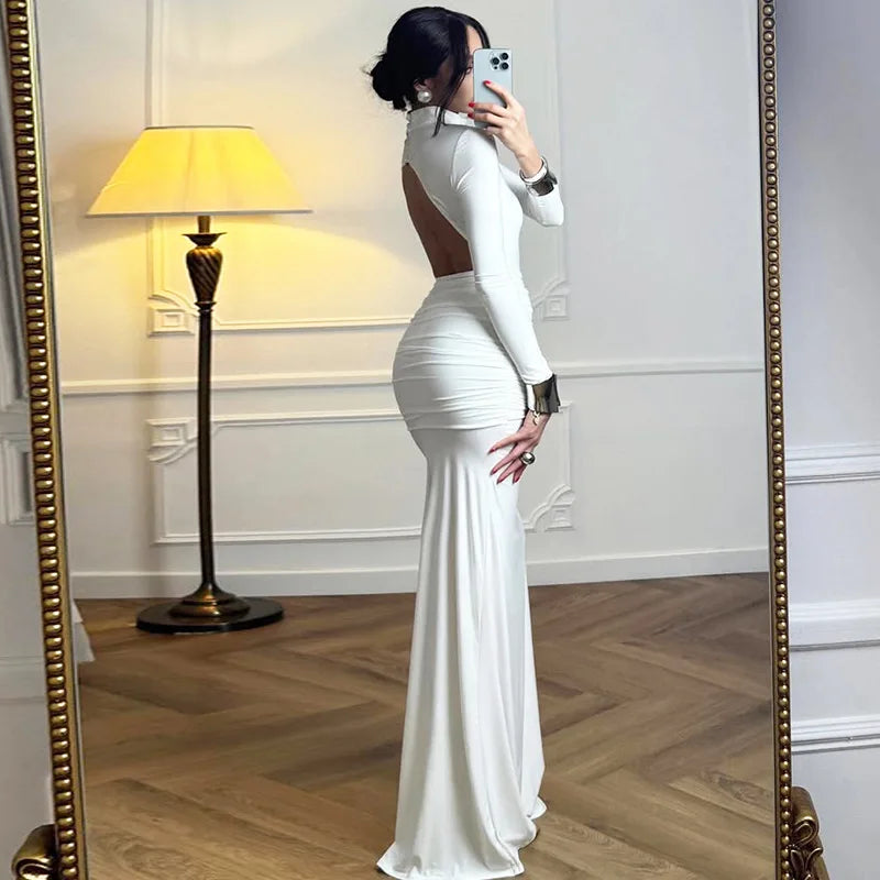 DESIREE BACKLESS MAXI DRESS