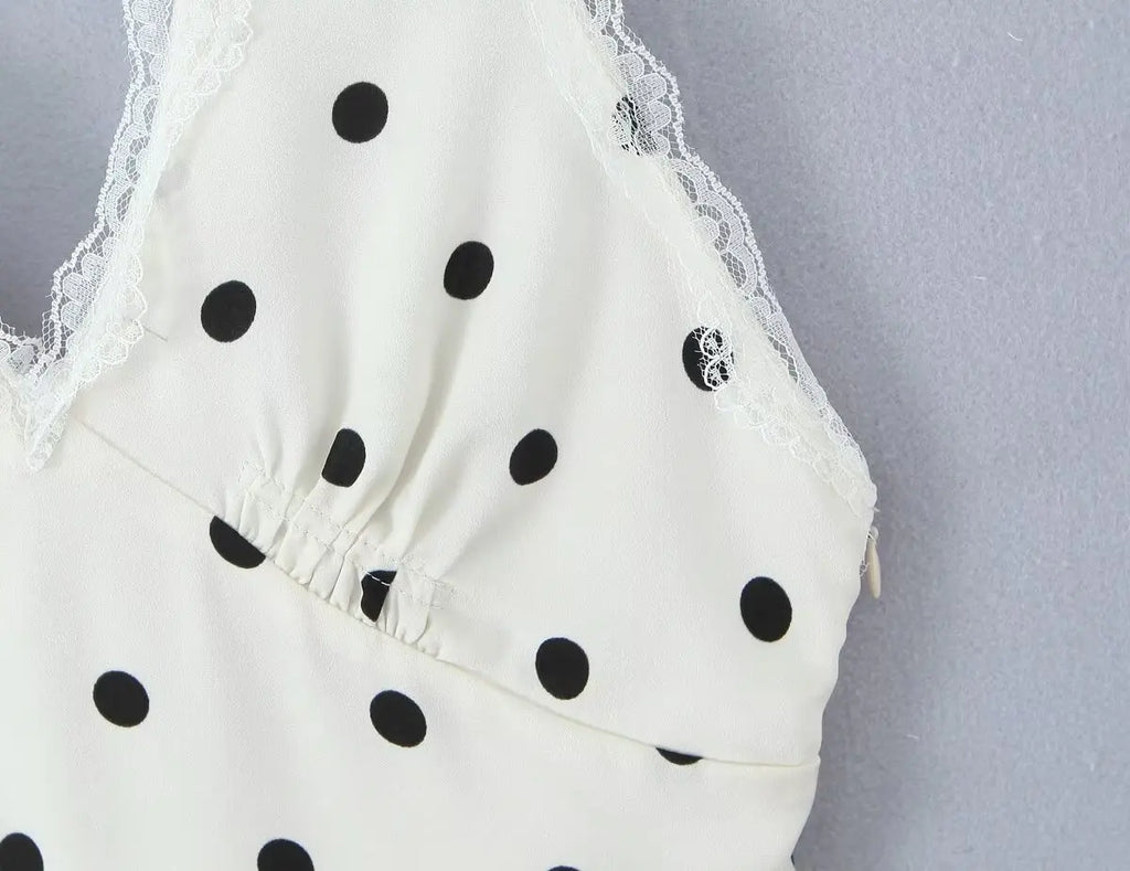 ELLIS POLKA DOT MINI DRESS