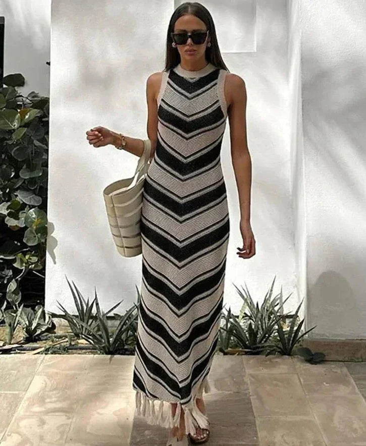 EVE KNITTED MAXI DRESS