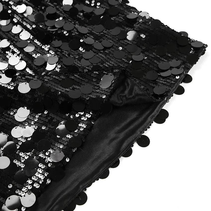 AZIEL SEQUIN MINI SKIRT