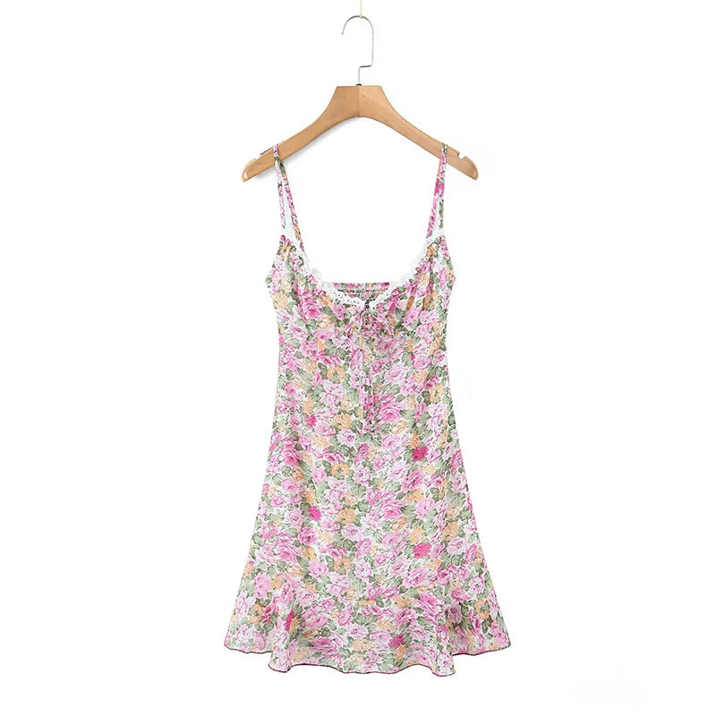 CATALINA FLORAL MINI DRESS