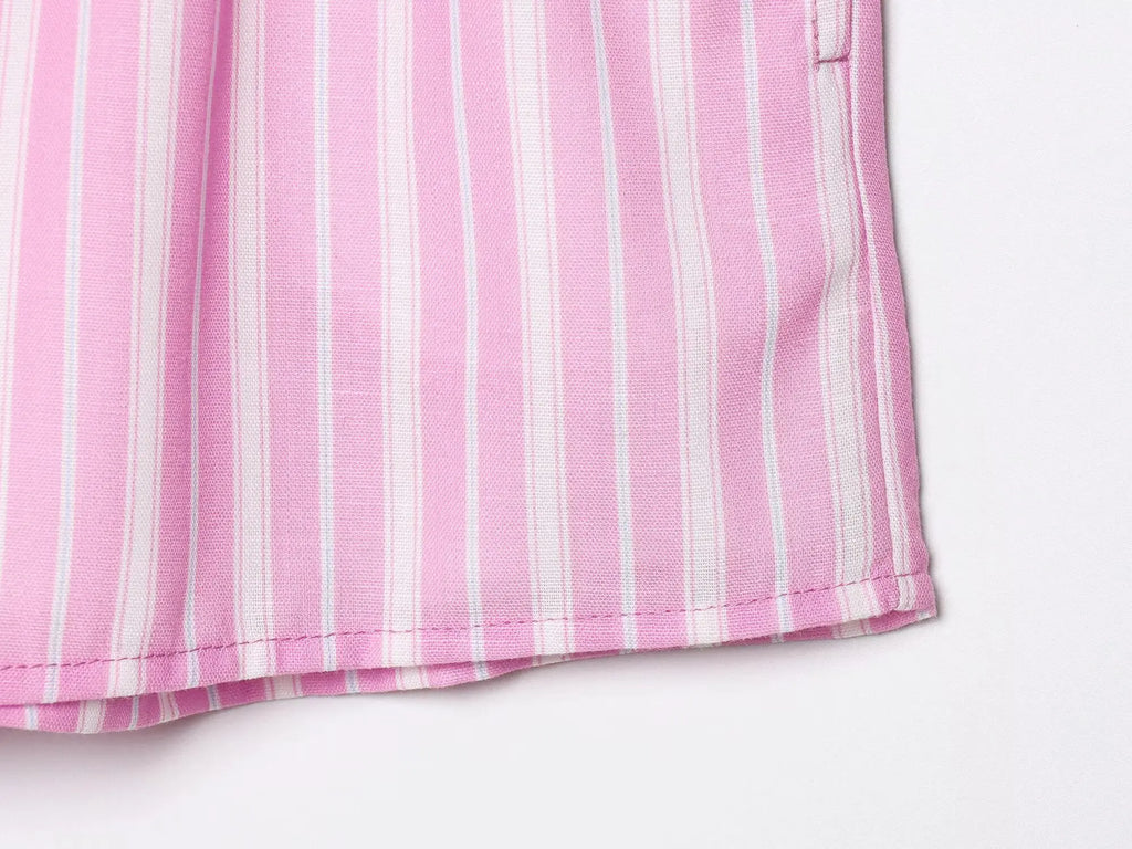 JACKIE STRIPED SHORTS