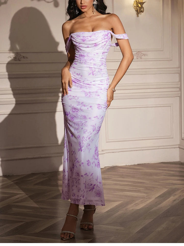 MARIA OFF SHOULDER DRESS