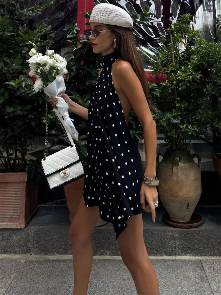 ESTHERA POLKA DOT TOP