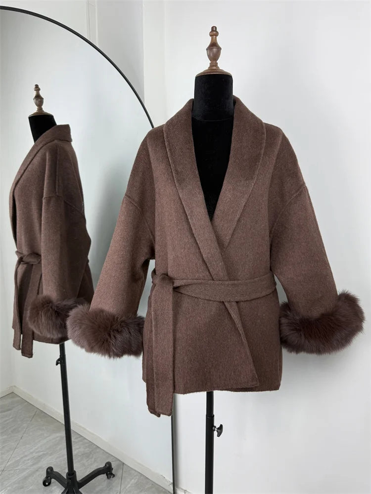 ANTONELI FOX FUR COAT