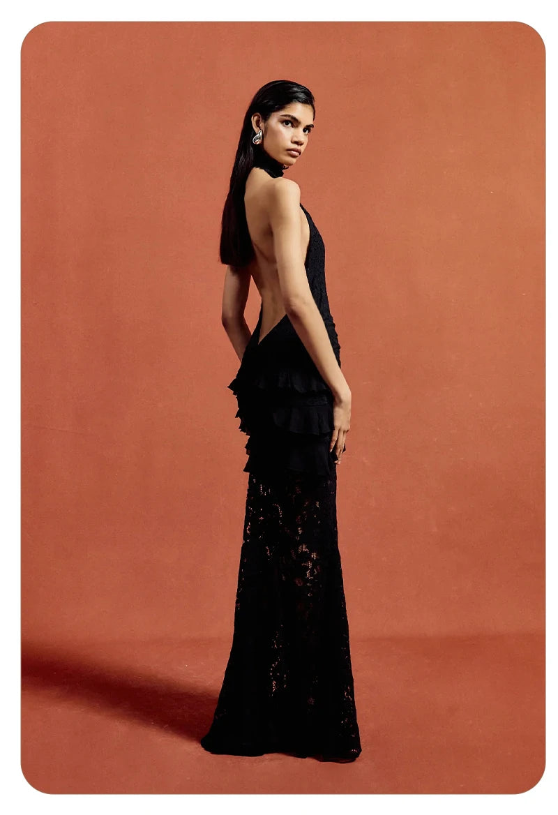 VESKA LACE MAXI DRESS