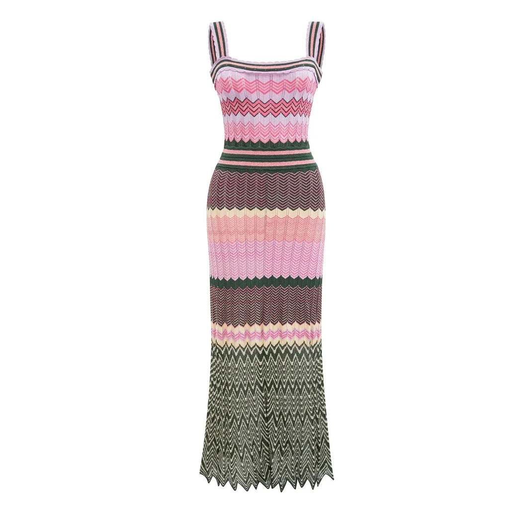 KALIA KNIT MIDI DRESS