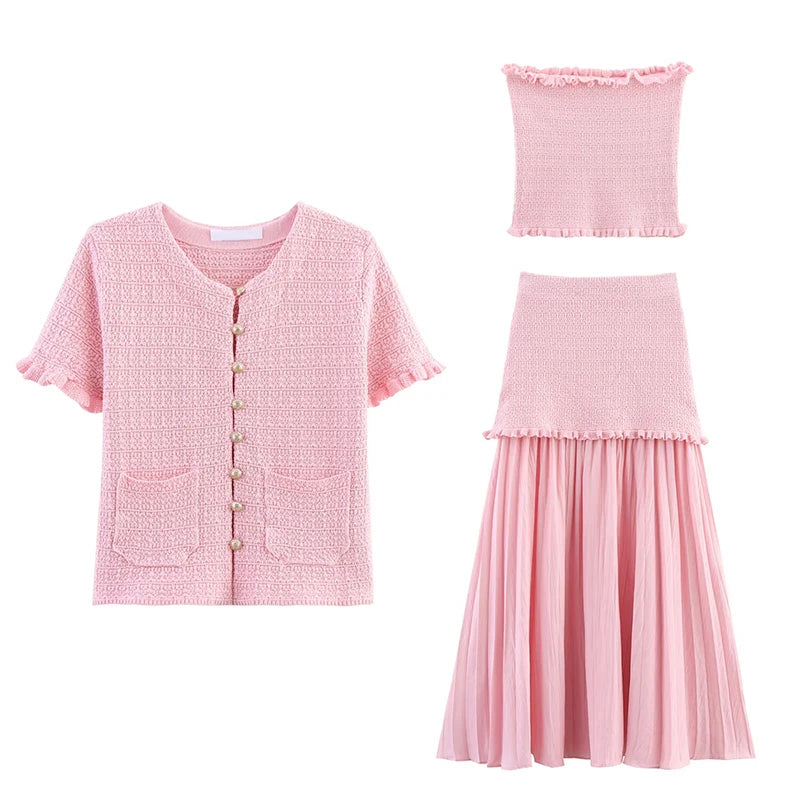 OLIVETTE CO-ORD CARDIGAN