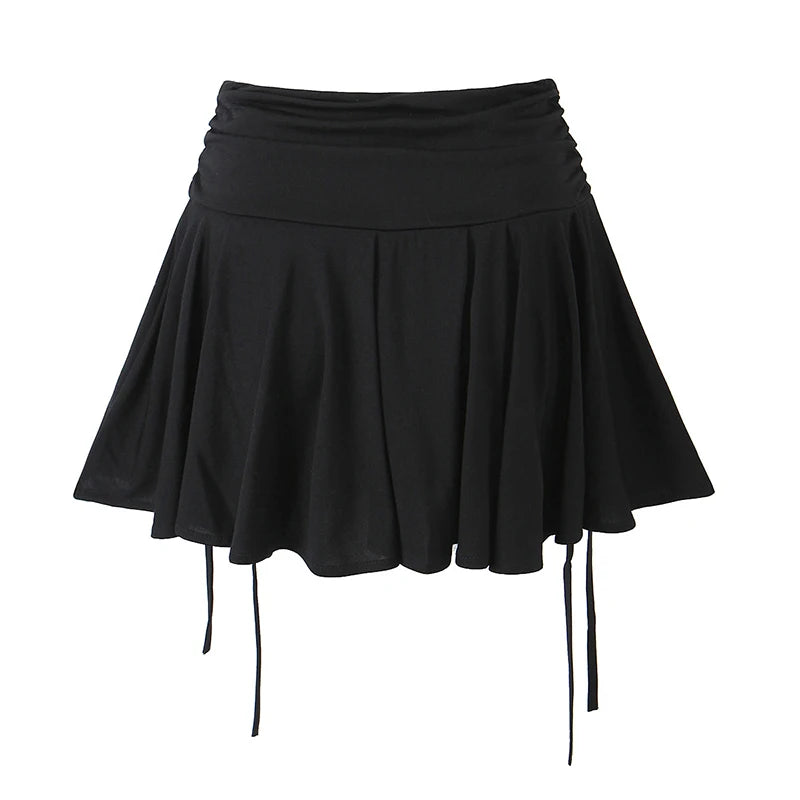EMERSYN DRAWSTRING MINI SKORT