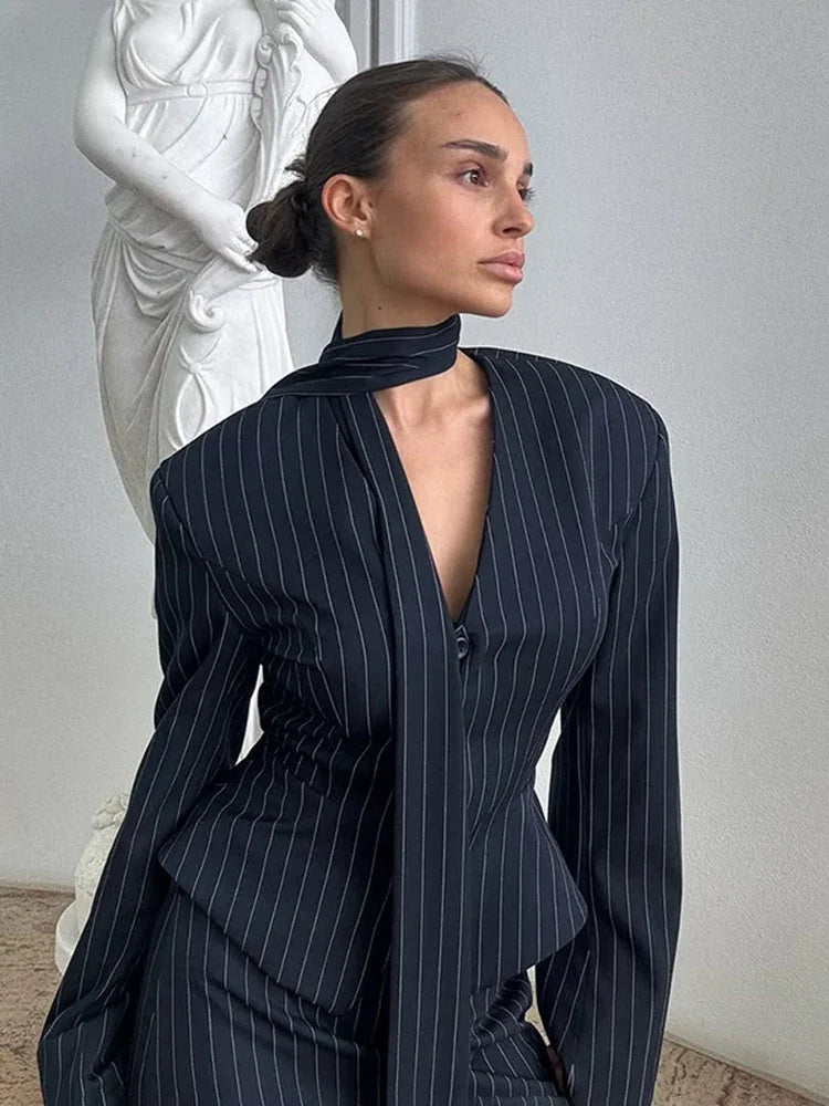 SIENNA RIBBON BLAZER