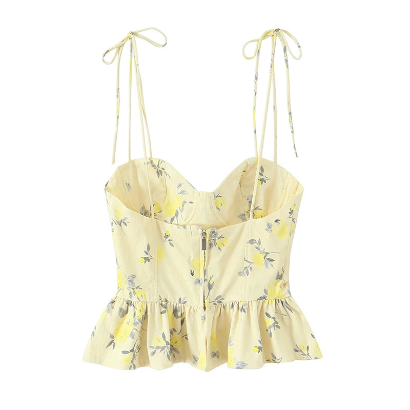 AMY FLORAL TOP
