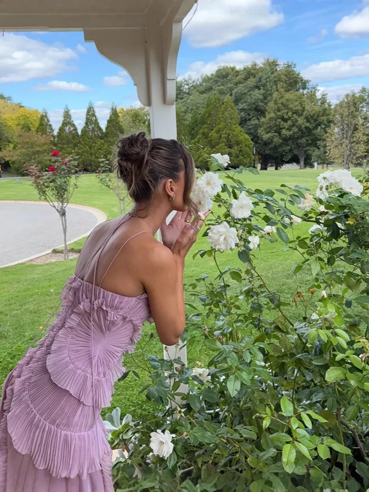 SEMANA RUFFLE MAXI DRESS