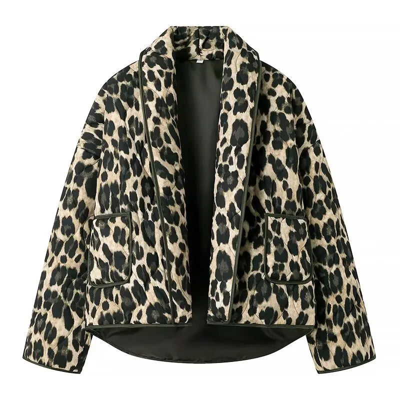 MAIDA LEOPARD JACKET