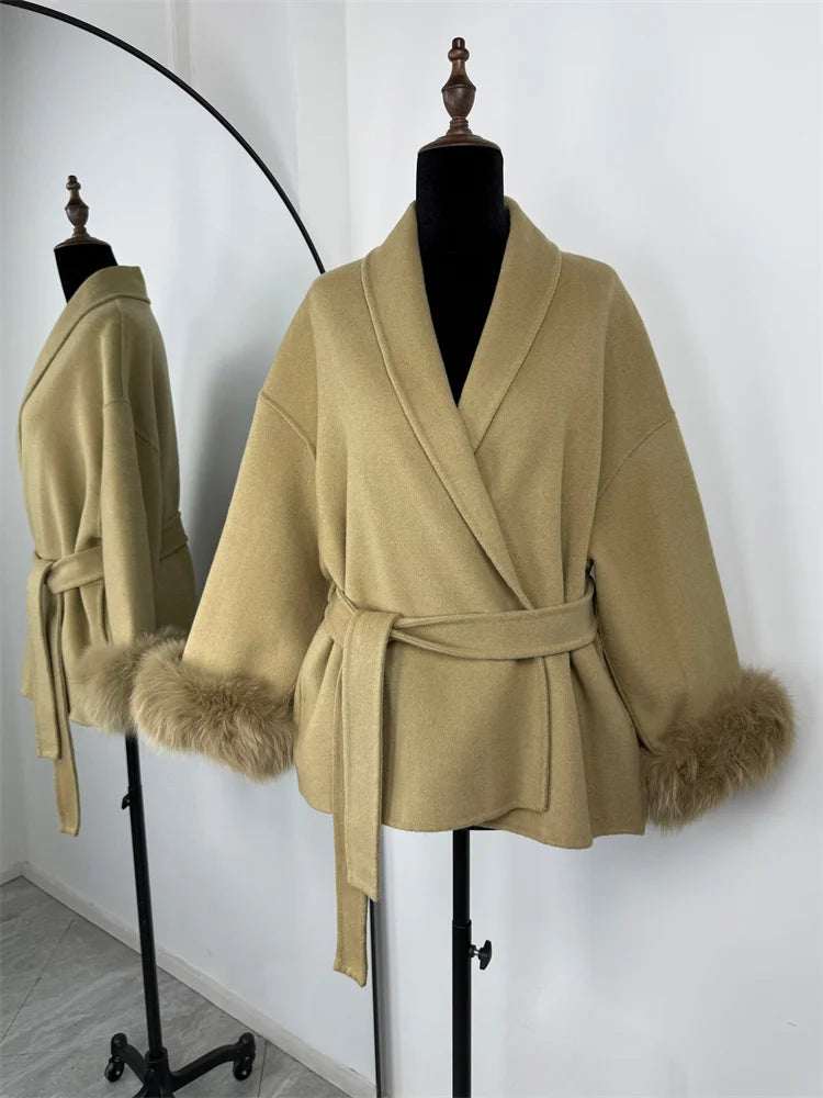 ANTONELI FOX FUR COAT