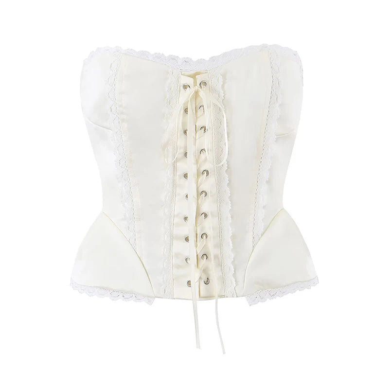 AMARI LACE UP CORSET TOP