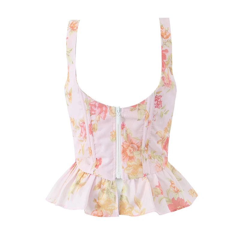 BRITTA FLORAL TOP