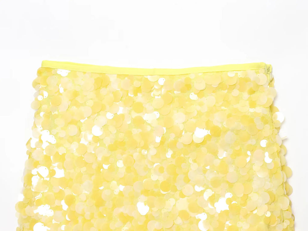ARYA SEQUIN MINI SKIRT