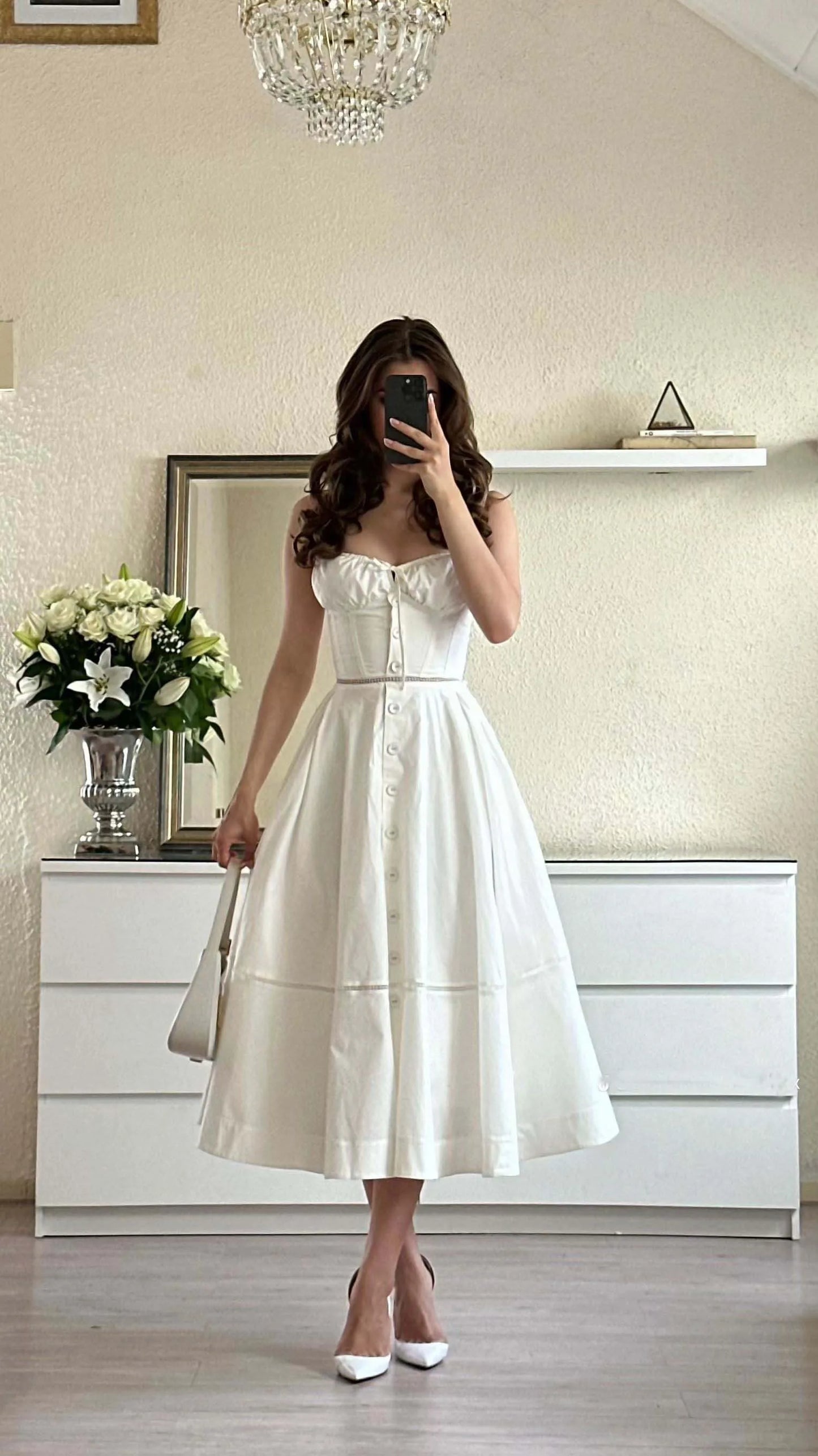 LAZA LACE UP DRESS