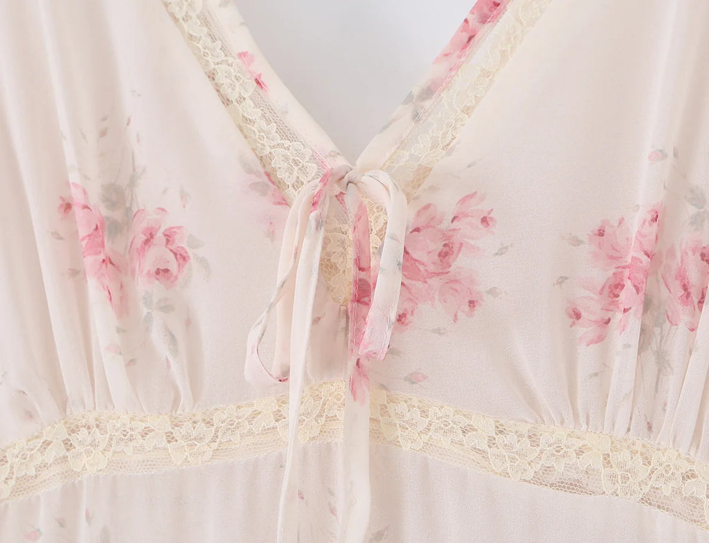 ALMA FLORAL MAXI DRESS