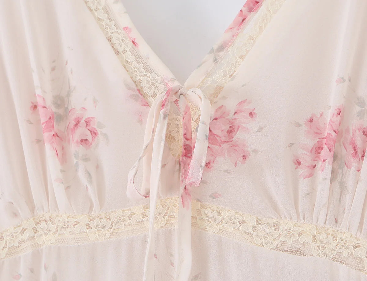 ALMA FLORAL MAXI DRESS